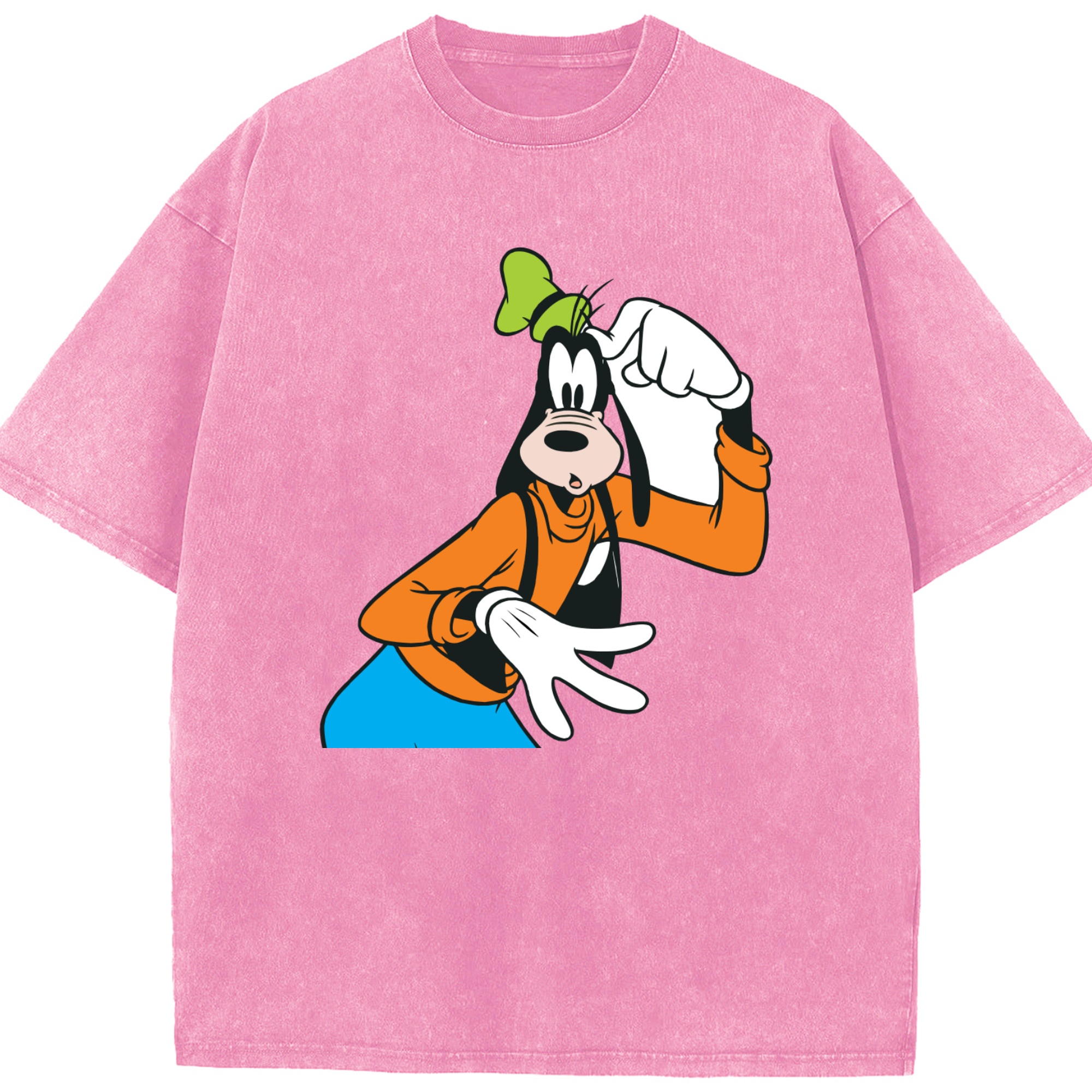 （画像用） ミッキーマウス Mickey Mouse 綿100% ヴィンテージ風 半袖Tシャツ（フロントプリント）